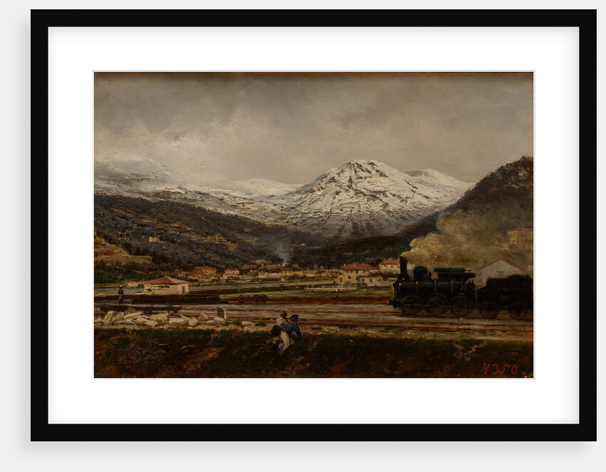 Mountain Landscape, 1865 by Anonymous