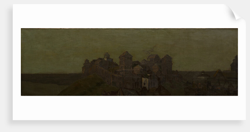 A Town, Morning, 1901 by Anonymous