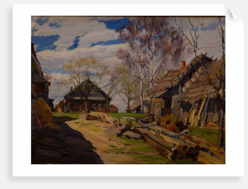 A Village, 1915 by Anonymous