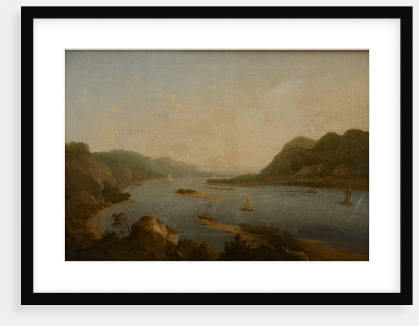 Zhiguli on the Volga River, First half of the 19th cent by Anonymous