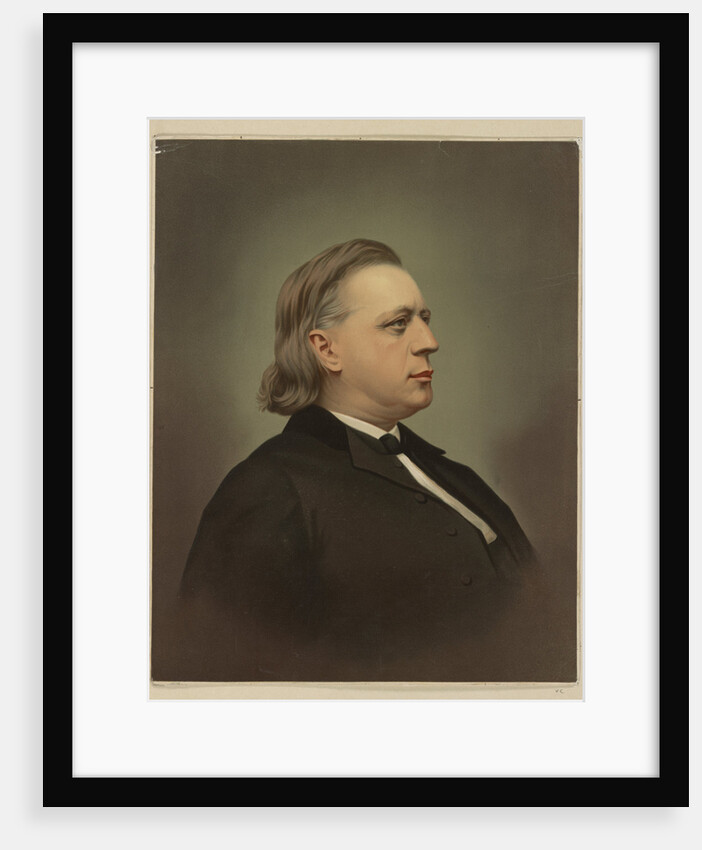 Portrait of Henry Ward Beecher, c. 1871 by Anonymous