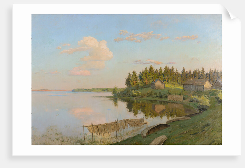 At the Lake, 1893 by Anonymous