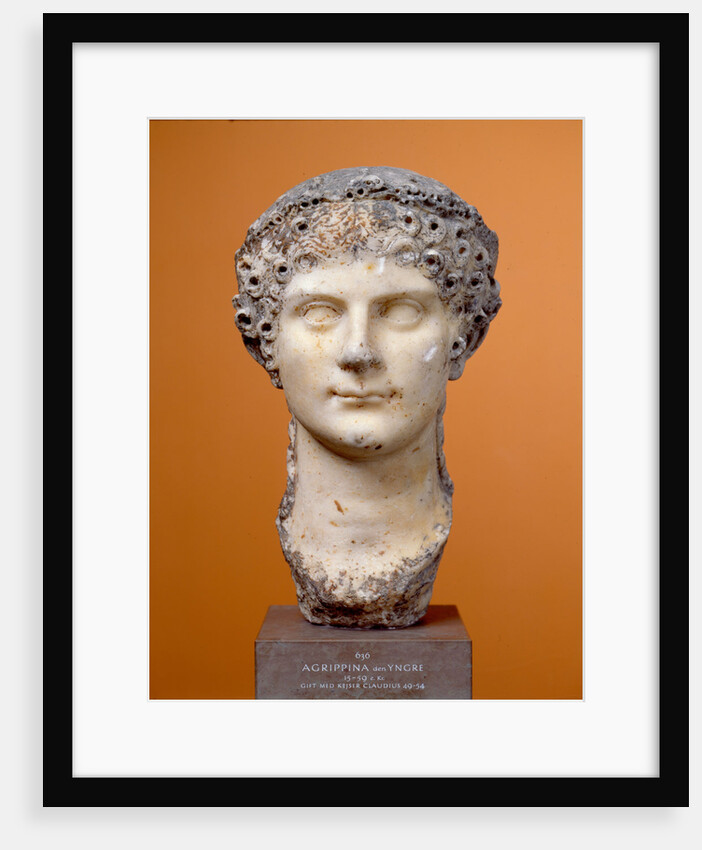 Portrait of Agrippina the Younger (Agrippina Minor) by Anonymous