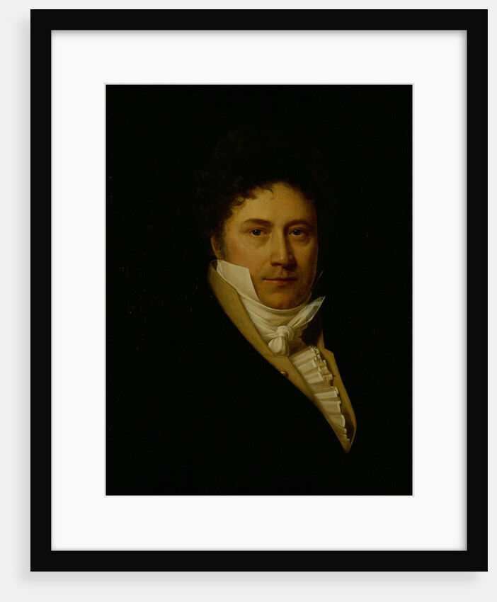 Portrait of the singer Jean-Blaise Martin by Anonymous