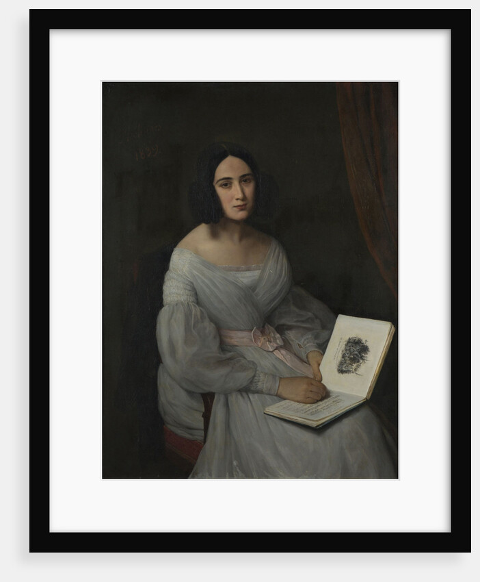 Portrait of Clara Wieck-Schumann by Anonymous