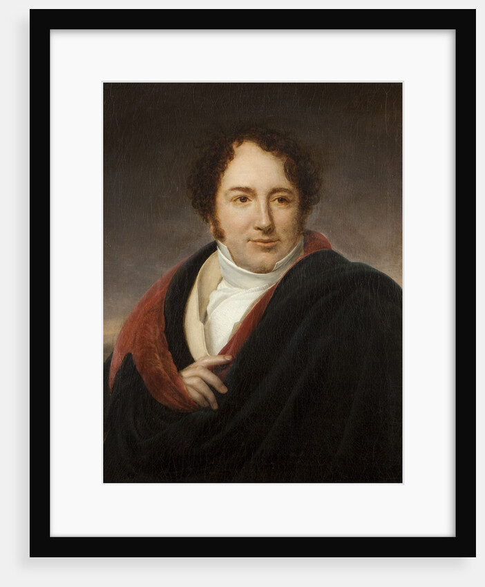 Portrait of the opera singer Luigi Lablache by Anonymous