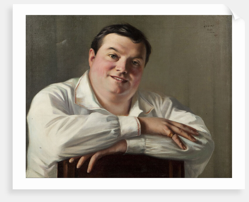 Portrait of the opera singer Enrico Caruso by Anonymous