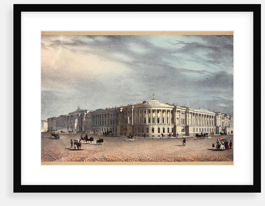 The Senate and Synod Buildings in Saint Petersburg by Anonymous