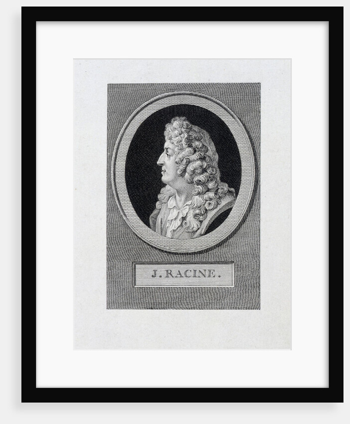 Portrait of the poet Jean Racine by Anonymous