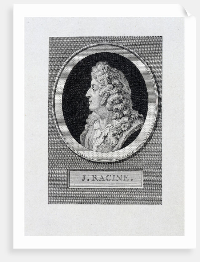 Portrait of the poet Jean Racine by Anonymous