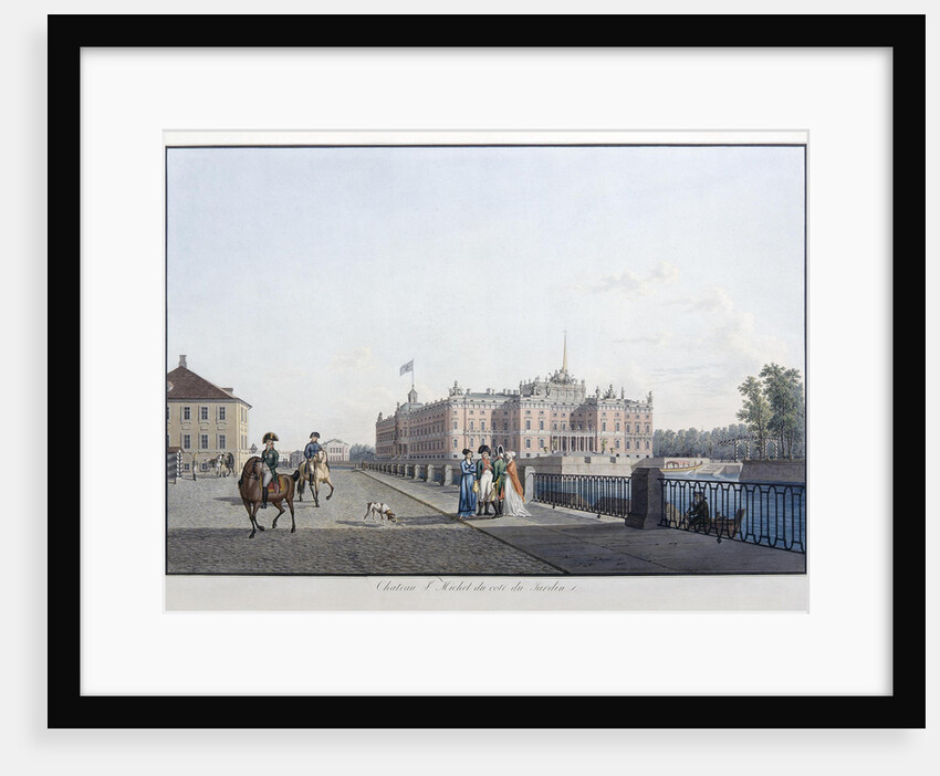 View of the Michael Palace in St. Petersburg by Anonymous