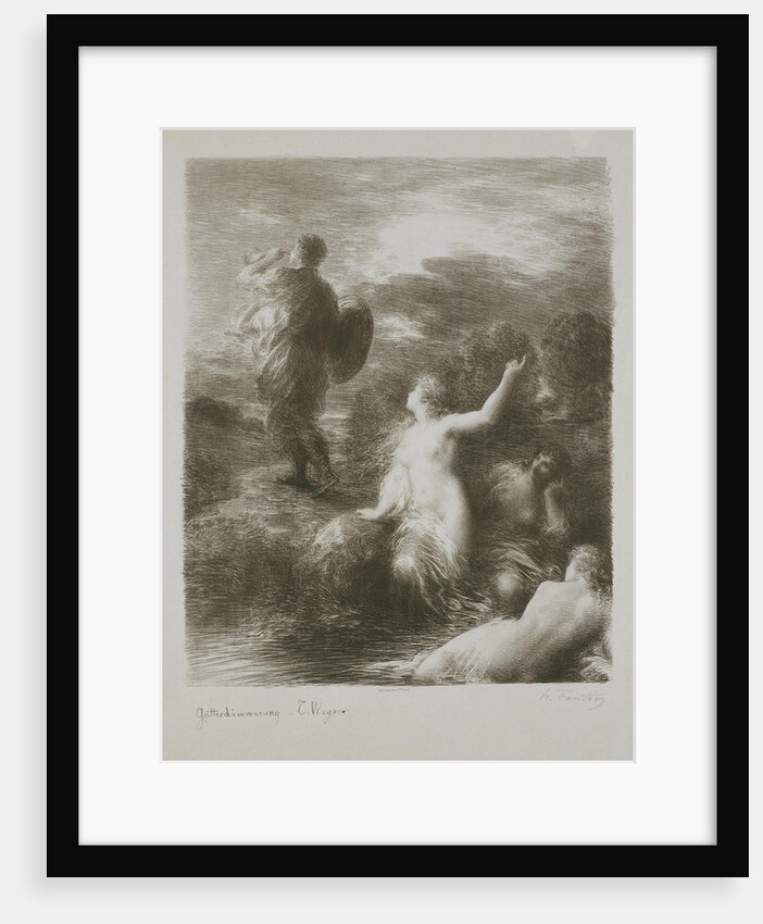 The Twilight of the Gods. Siegfried and the Daughters of the Rhine by Anonymous
