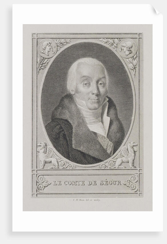 Portrait of Count Louis Philippe de Ségur by Anonymous