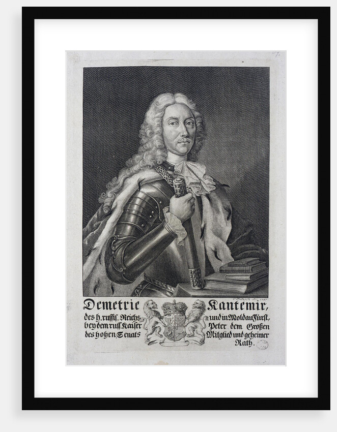 Portrait of Dimitrie Cantemir by Anonymous