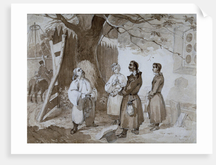 Illustration for Story Taras Bulba by N. Gogol by Anonymous