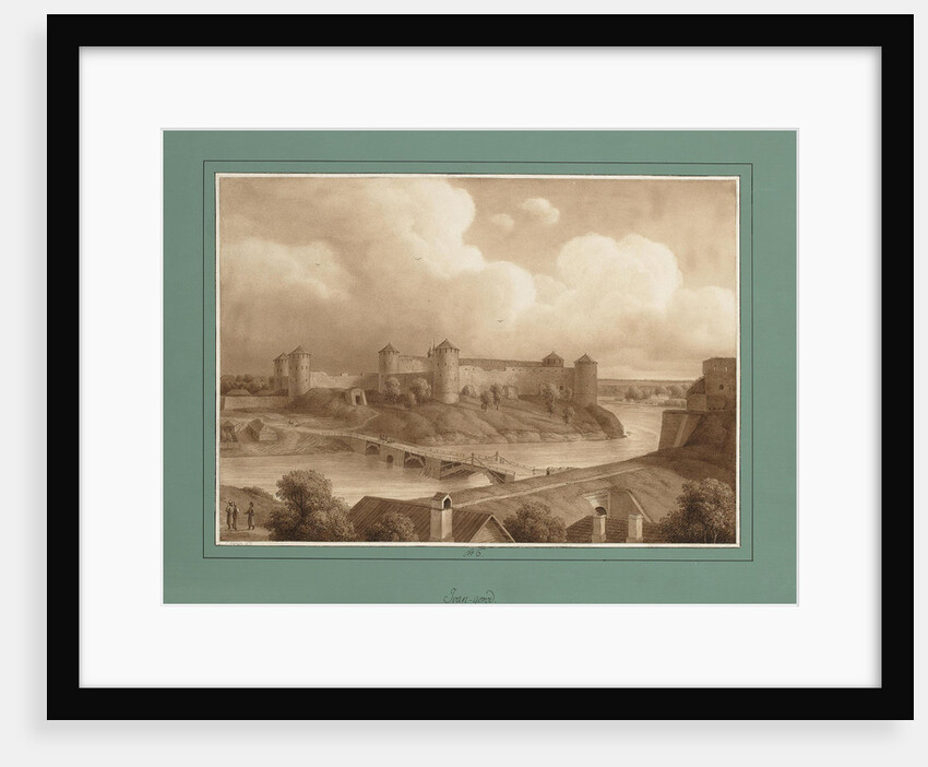 View of the Ivangorod Fortress by Anonymous