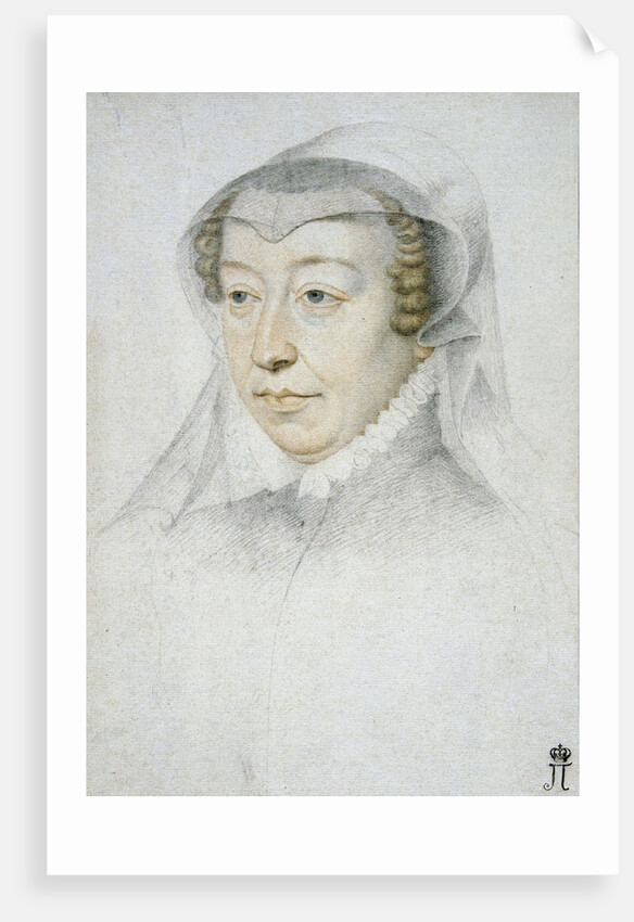 Portrait of Catherine de Medici by Anonymous