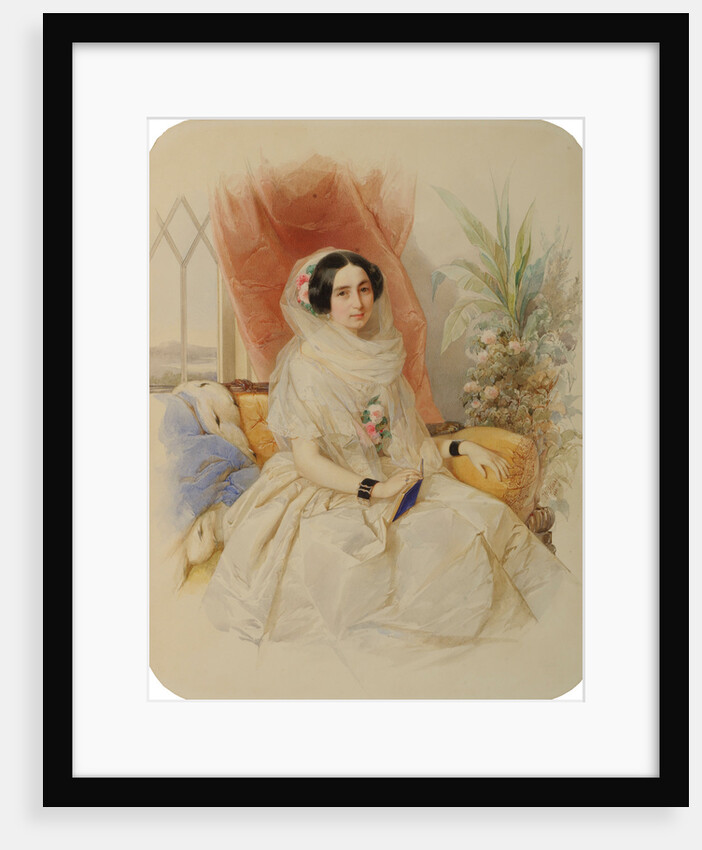 Portrait of Maria Ivanovna Goncharova, née Countess Meshcherskaya by Anonymous
