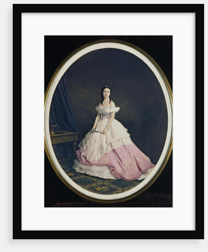 Portrait of Grand Duchess Alexandra Iosifovna of Saxe-Altenburg by Anonymous