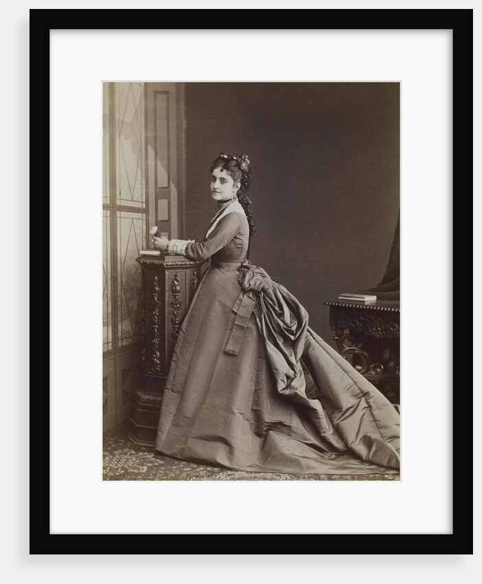 Portrait of the singer Adelina Patti by Anonymous