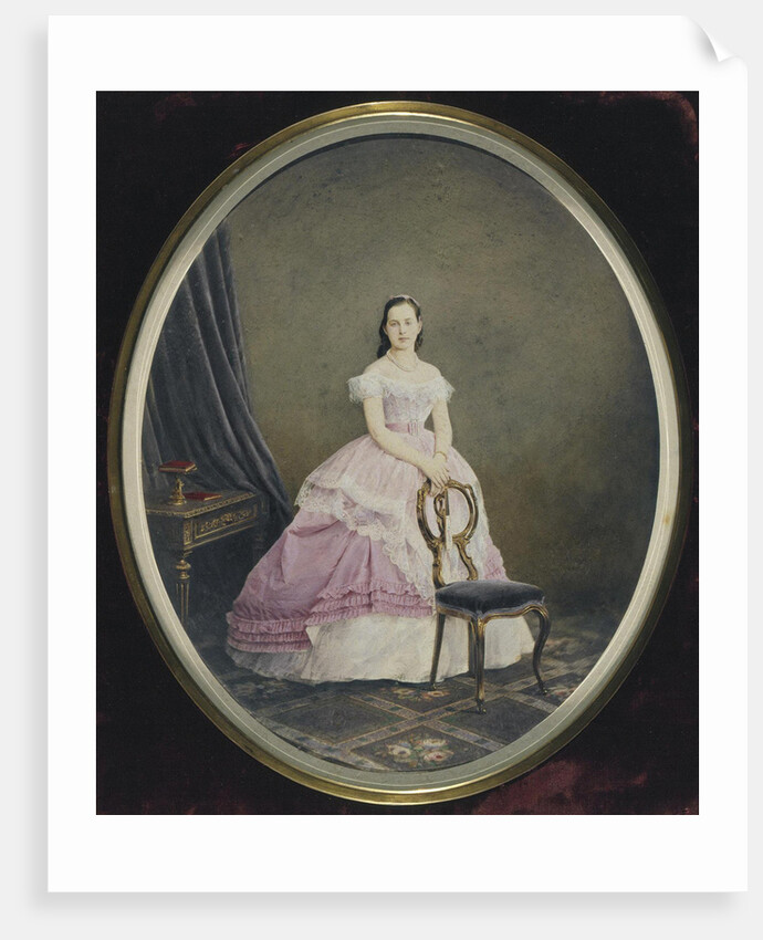 Portrait of Grand Duchess Olga Constantinovna of Russia by Anonymous