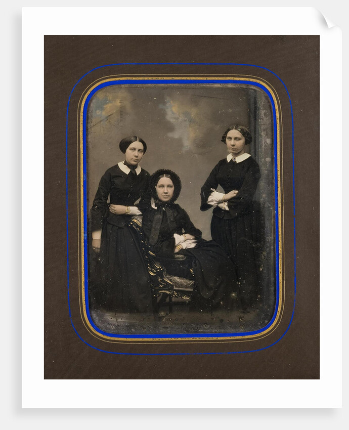 Portrait of Sisters Ekaterina Mikhaylovna, Maria Mikhaylovna und Julia Mikhaylovna Pashkov by Anonymous