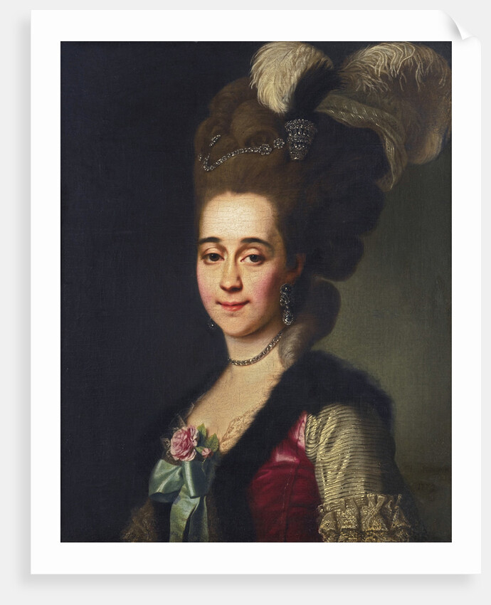 Portrait of Varvara Vasilyevna Golitsyna, née von Engelhardt by Anonymous