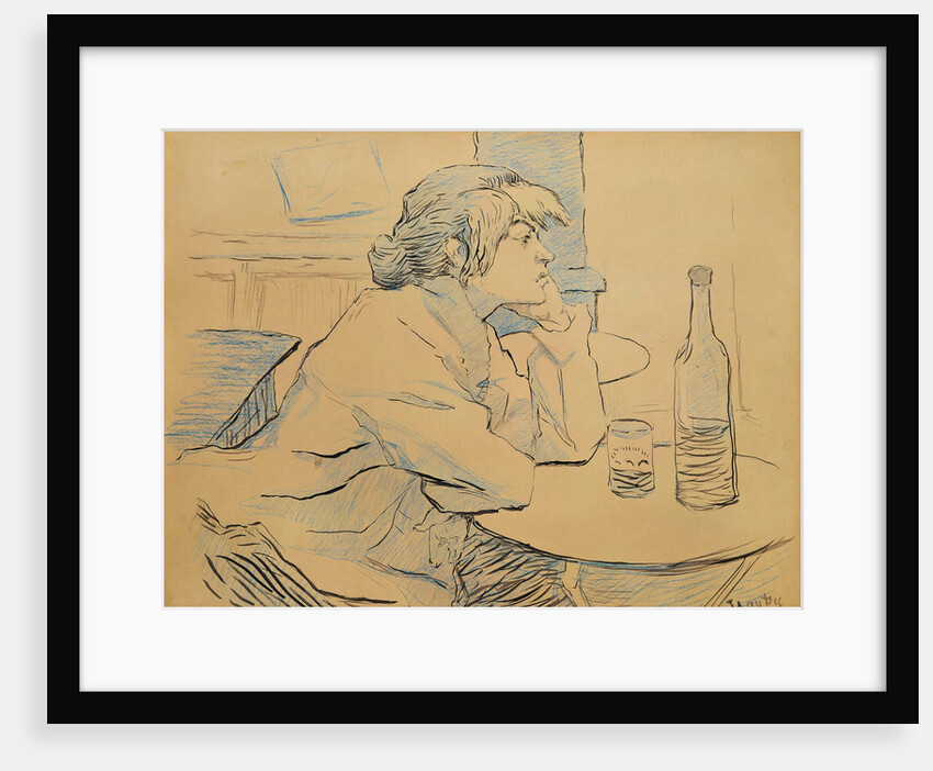 The Drinker (Suzanne Valadon) by Anonymous