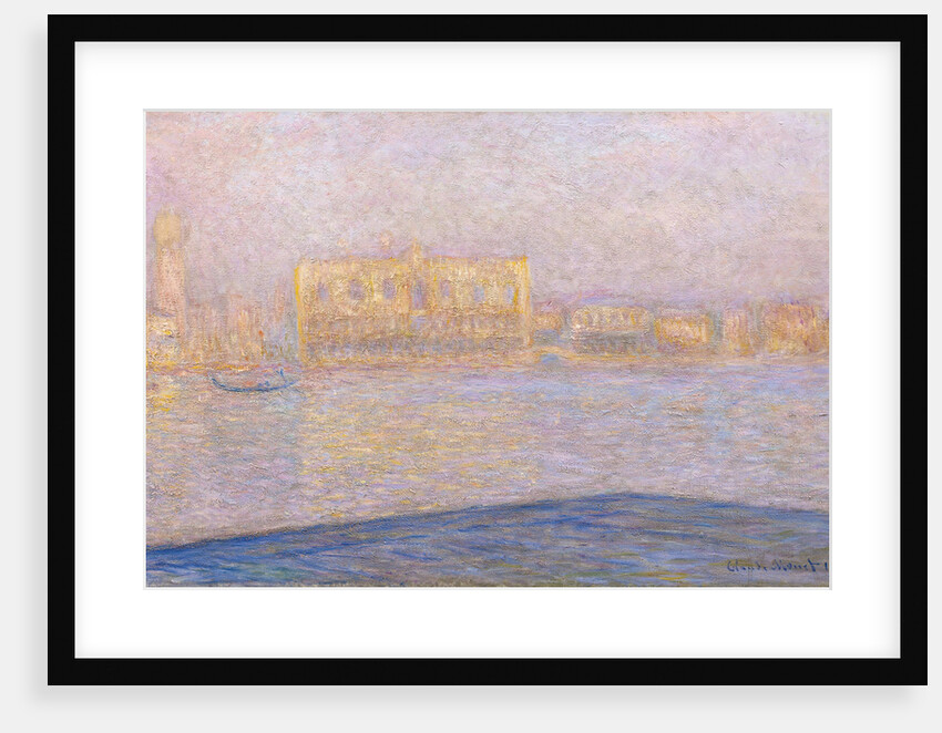 The Palazzo Ducale, Seen from San Giorgio Maggiore (Le Palais Ducal vu de Saint-Georges Majeur) by Anonymous