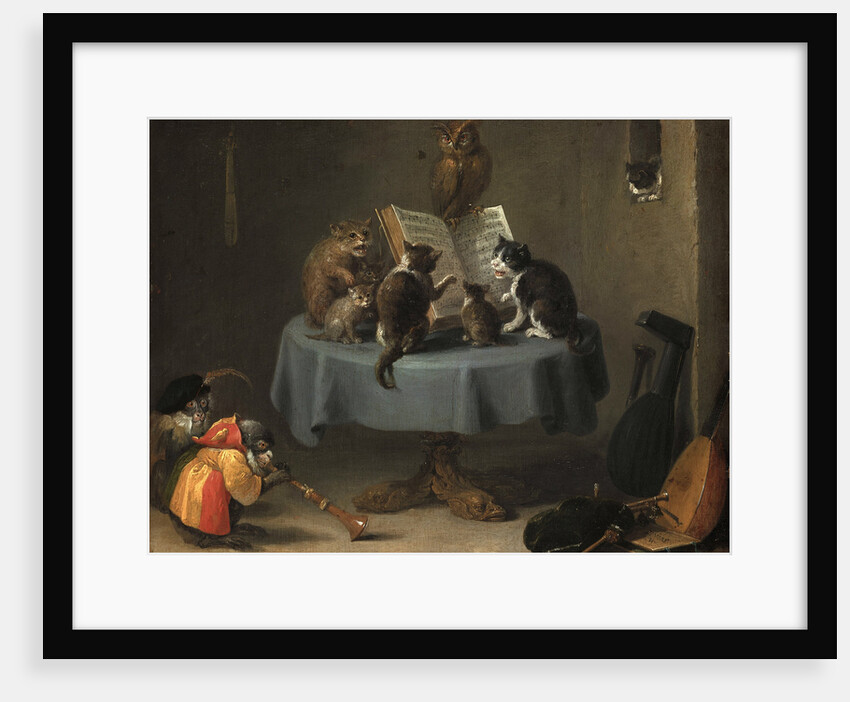 The Concert of Cats by Anonymous