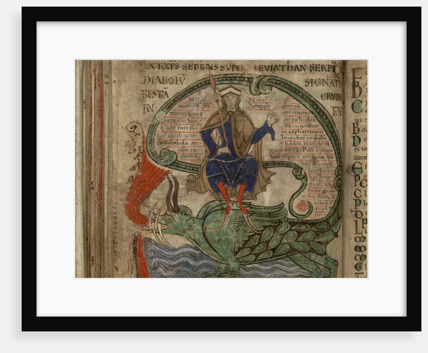 Miniature from the Manuscript Liber Floridus by Anonymous