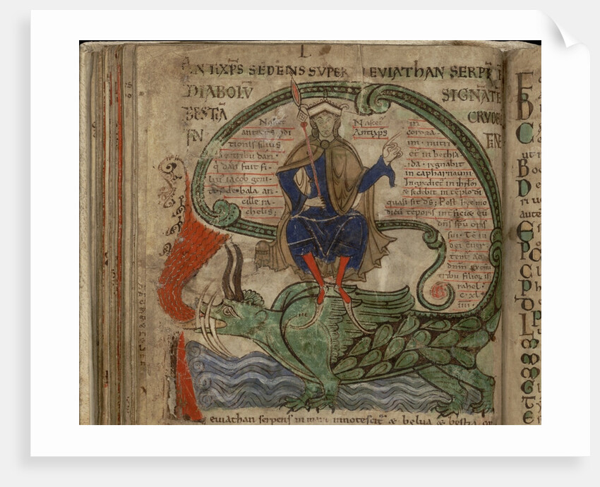 Miniature from the Manuscript Liber Floridus by Anonymous