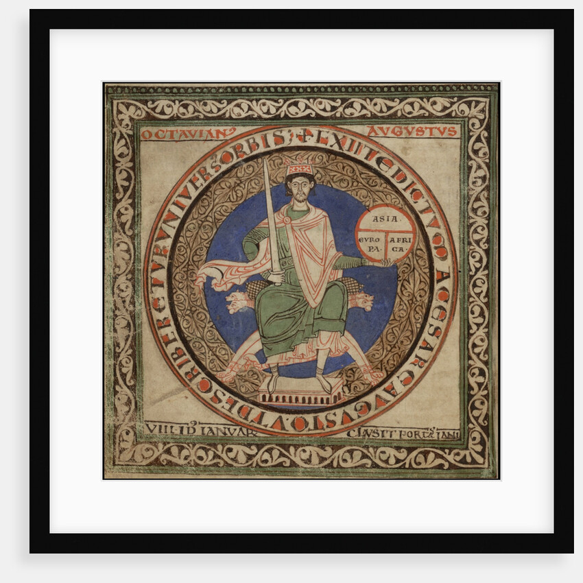 Miniature from the Manuscript Liber Floridus by Anonymous