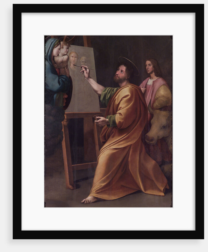 Saint Luke Painting the Virgin by Anonymous