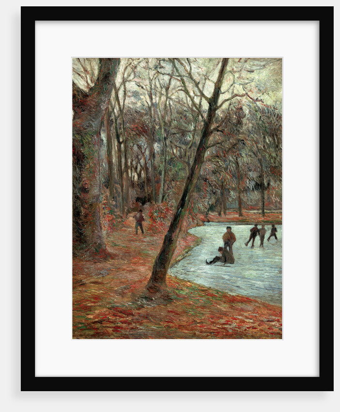 Skaters in the Frederiksberg Park by Anonymous