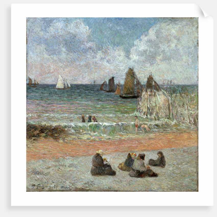 Coast at Dieppe by Anonymous