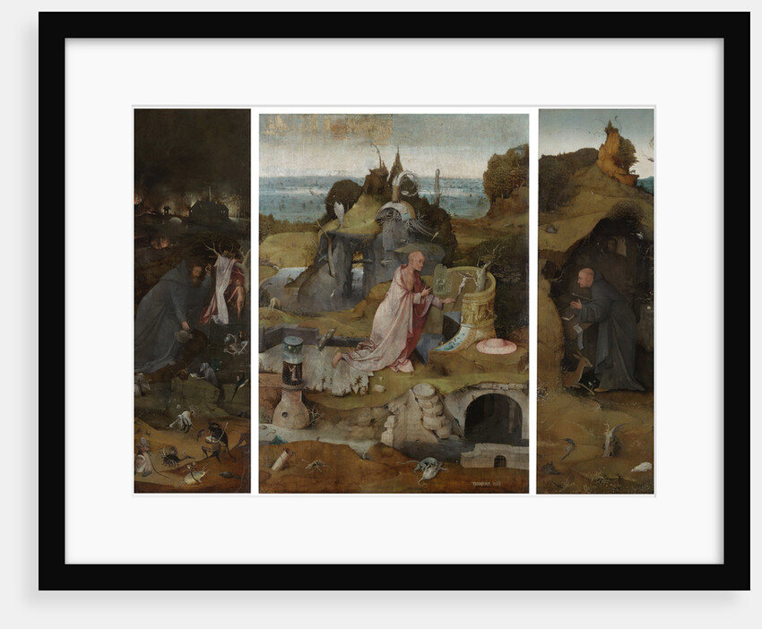 The Hermit Saints Triptych by Anonymous