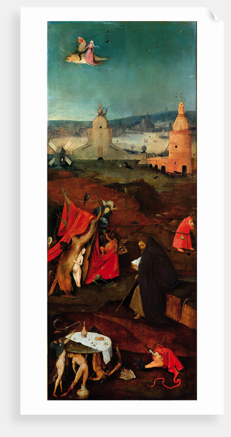 The Temptation of Saint Anthony (Right wing of a triptych) by Anonymous