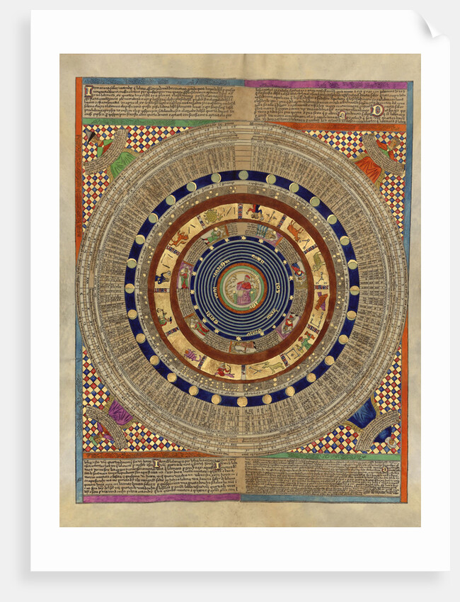 Mapamundi. Calendar by Anonymous
