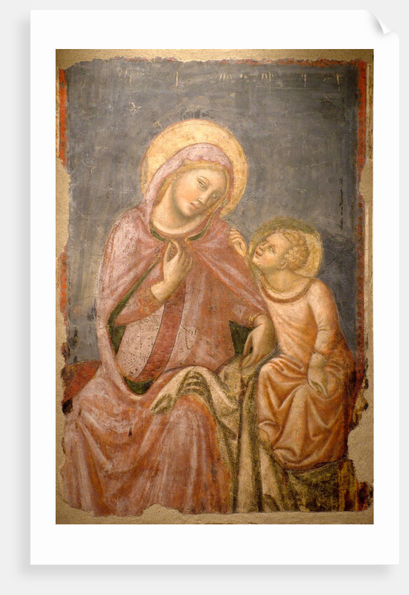 Madonna del ricamo by Anonymous