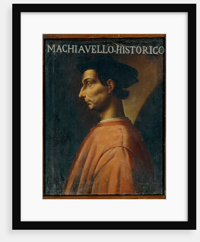 Portrait of Niccolo Machiavelli by Anonymous