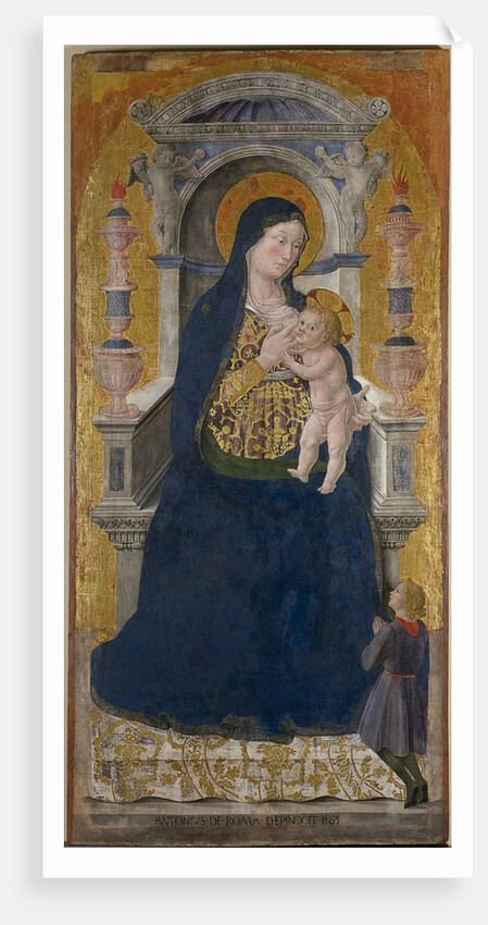 Virgin and child by Anonymous