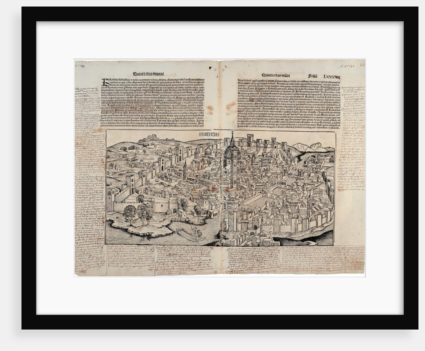 View of the city of Florence by Anonymous