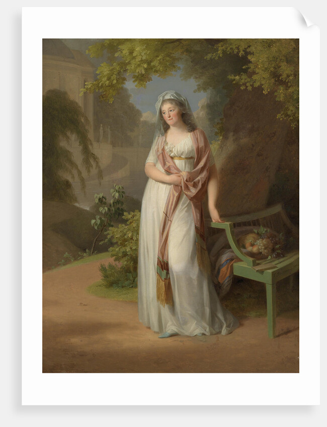 Portrait of Margravine Luise von Anhalt-Dessau by Anonymous