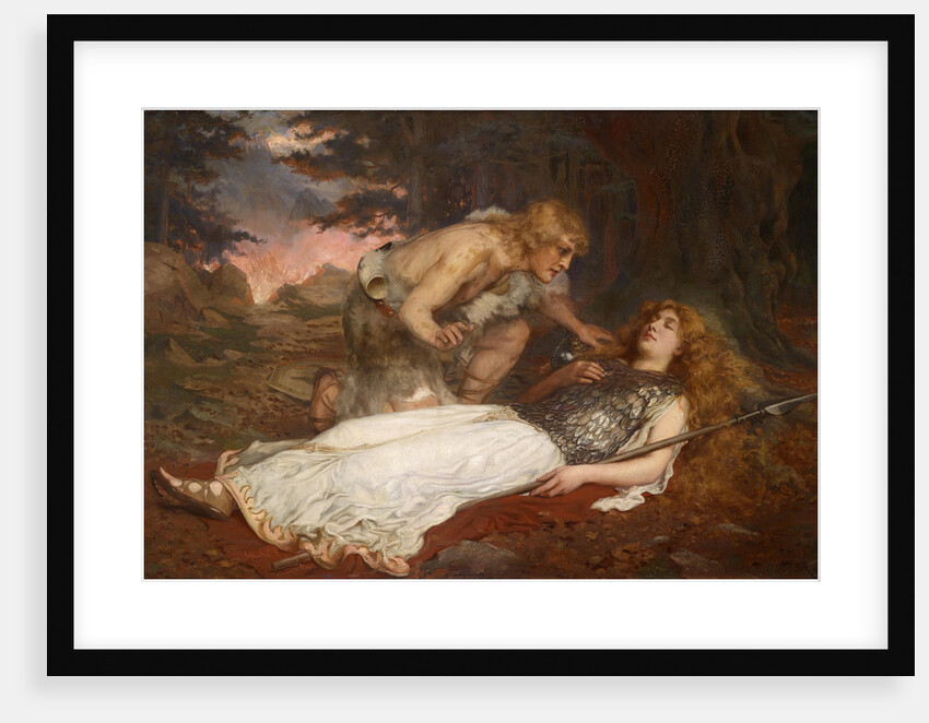 Siegfried and Brünnhilde by Anonymous