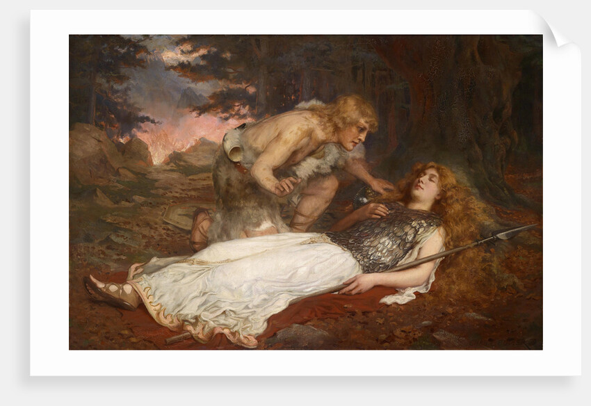 Siegfried and Brünnhilde by Anonymous