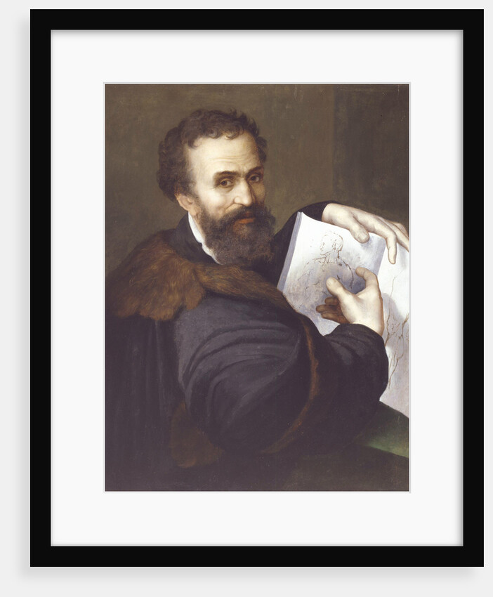Portrait of Michelangelo Buonarroti by Anonymous