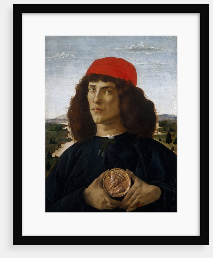 Portrait of a Man with a Medal of Cosimo the Elder by Anonymous