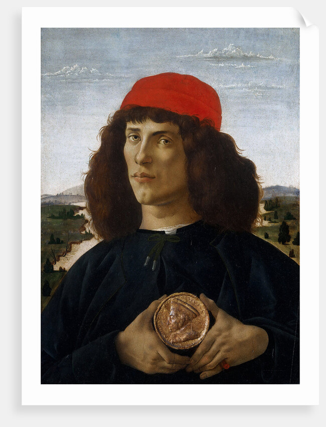 Portrait of a Man with a Medal of Cosimo the Elder by Anonymous