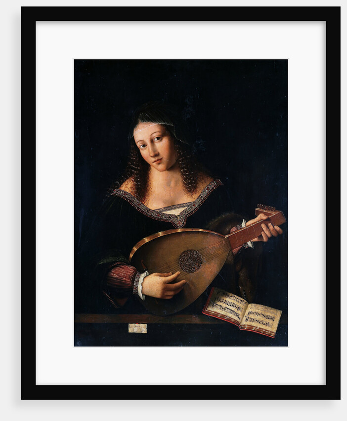 The Lute Player by Anonymous